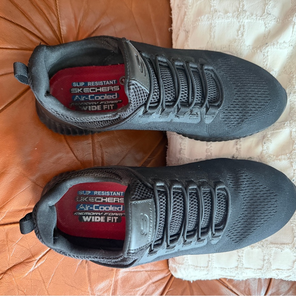 Skechers Black Work Sneakers 10.5w